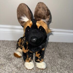 Wild Republic African Wild Dog Hyena Plush Stuffed Animal Toy 12"